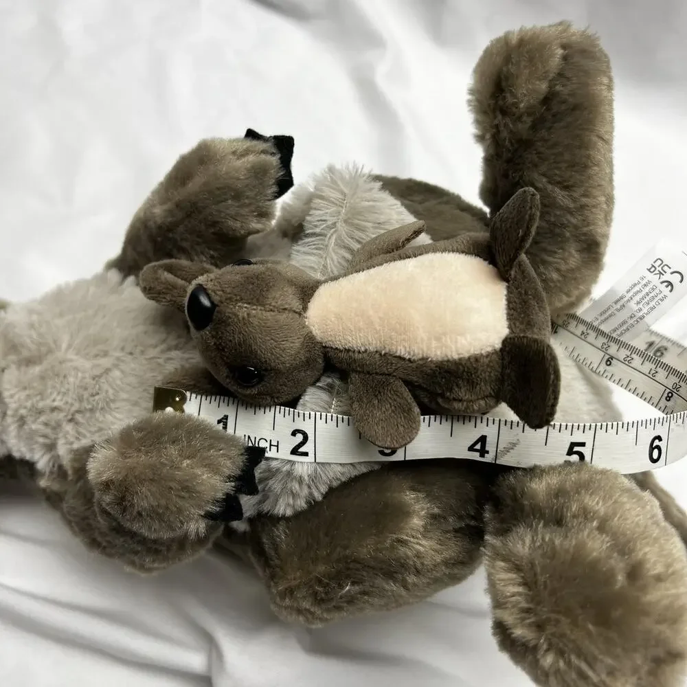 Wild Republic Cuddlekins Kangaroo With Joey In Pouch 12